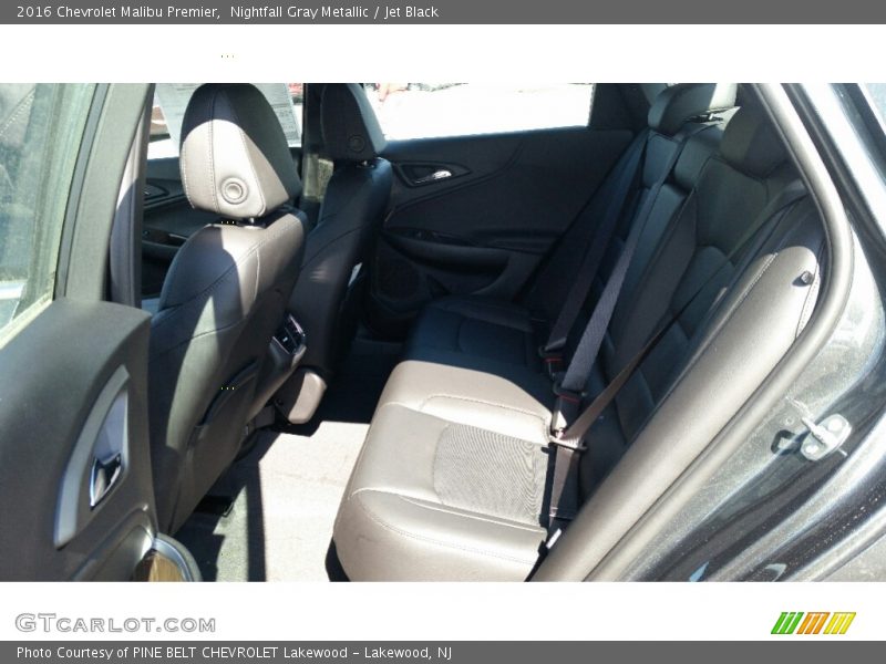 Nightfall Gray Metallic / Jet Black 2016 Chevrolet Malibu Premier