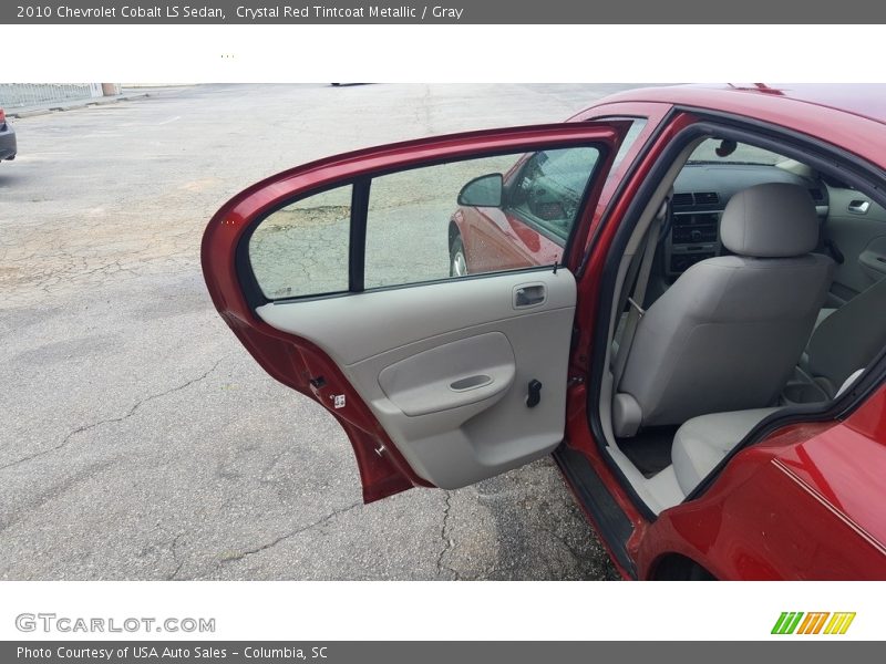 Crystal Red Tintcoat Metallic / Gray 2010 Chevrolet Cobalt LS Sedan