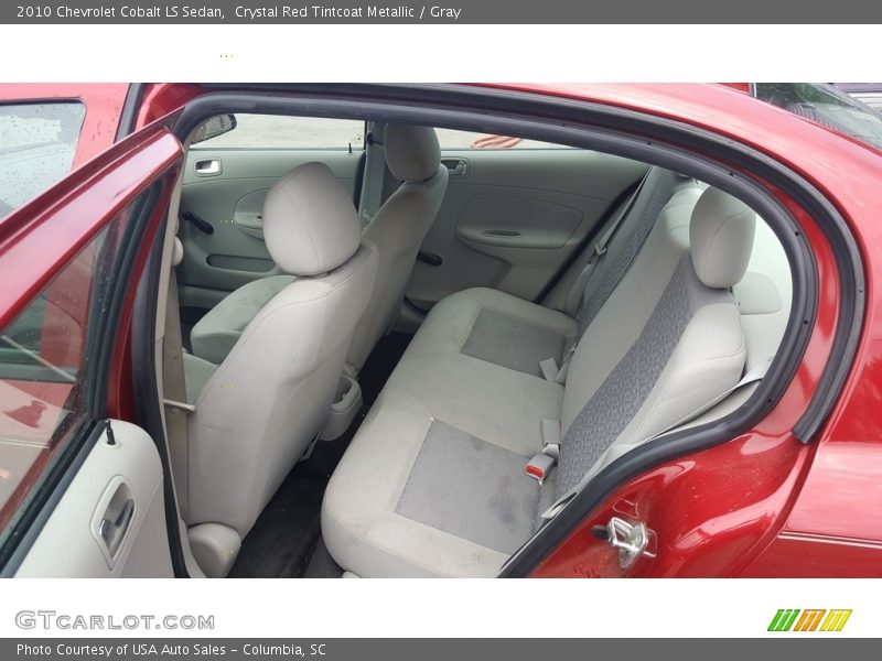 Crystal Red Tintcoat Metallic / Gray 2010 Chevrolet Cobalt LS Sedan