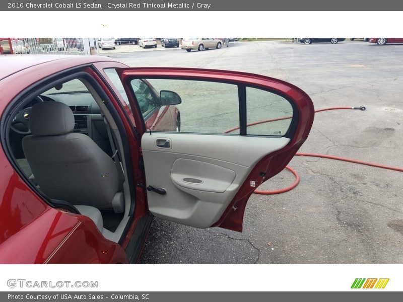 Crystal Red Tintcoat Metallic / Gray 2010 Chevrolet Cobalt LS Sedan