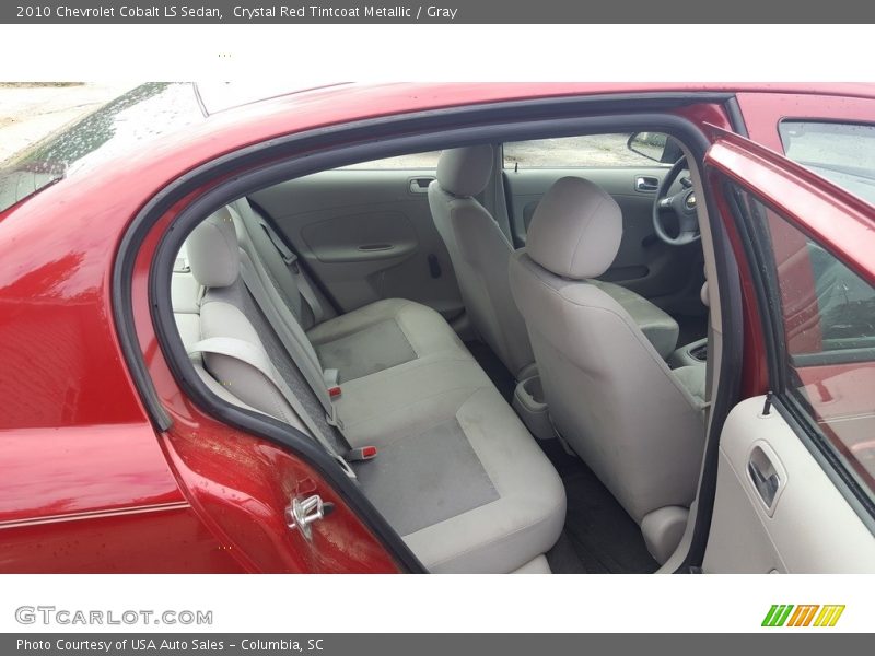 Crystal Red Tintcoat Metallic / Gray 2010 Chevrolet Cobalt LS Sedan