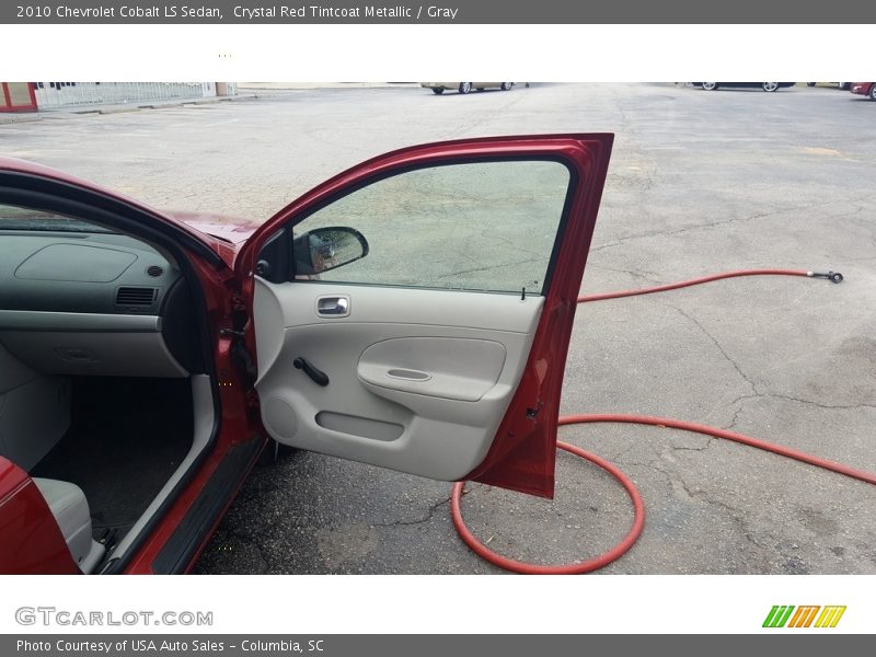 Crystal Red Tintcoat Metallic / Gray 2010 Chevrolet Cobalt LS Sedan