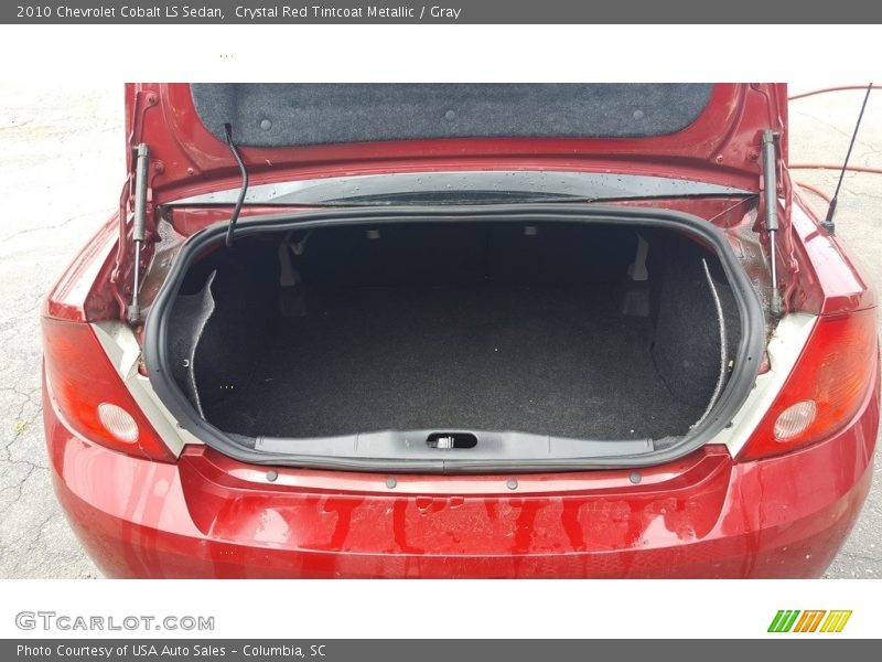Crystal Red Tintcoat Metallic / Gray 2010 Chevrolet Cobalt LS Sedan