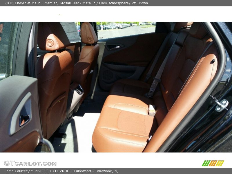 Mosaic Black Metallic / Dark Atmosphere/Loft Brown 2016 Chevrolet Malibu Premier