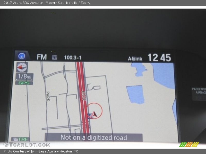 Modern Steel Metallic / Ebony 2017 Acura RDX Advance
