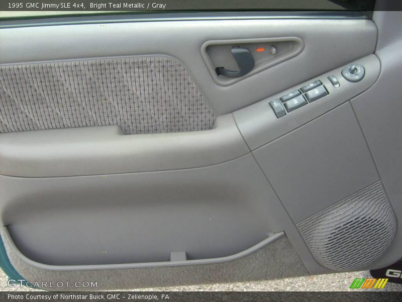 Bright Teal Metallic / Gray 1995 GMC Jimmy SLE 4x4