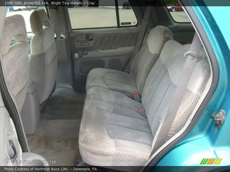 Bright Teal Metallic / Gray 1995 GMC Jimmy SLE 4x4