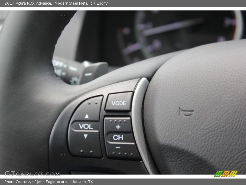 Modern Steel Metallic / Ebony 2017 Acura RDX Advance