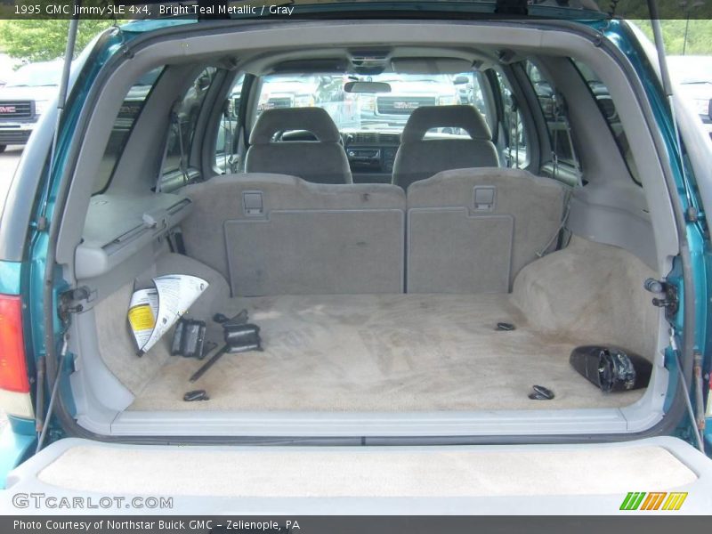 Bright Teal Metallic / Gray 1995 GMC Jimmy SLE 4x4