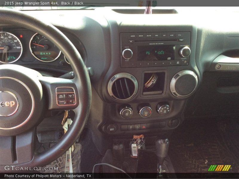 Black / Black 2015 Jeep Wrangler Sport 4x4