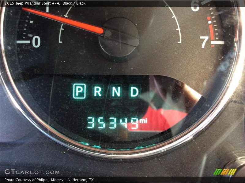 Black / Black 2015 Jeep Wrangler Sport 4x4