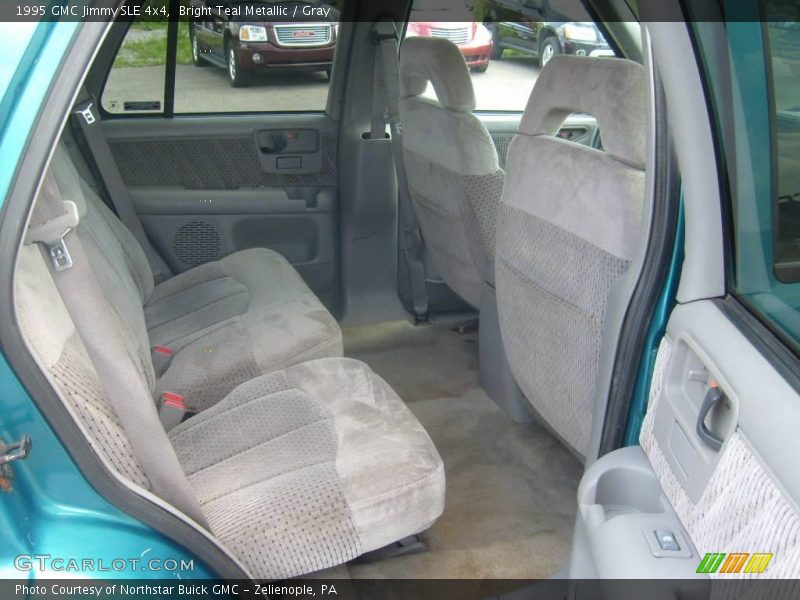 Bright Teal Metallic / Gray 1995 GMC Jimmy SLE 4x4