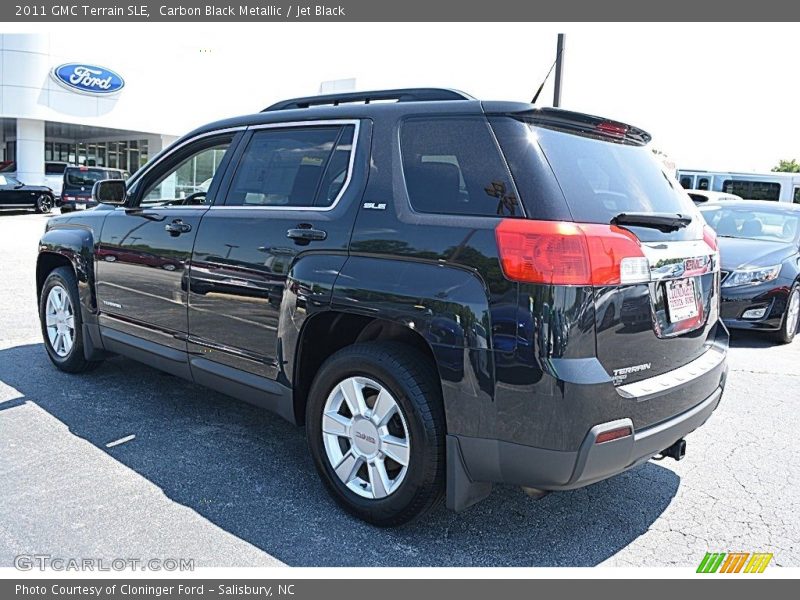 Carbon Black Metallic / Jet Black 2011 GMC Terrain SLE