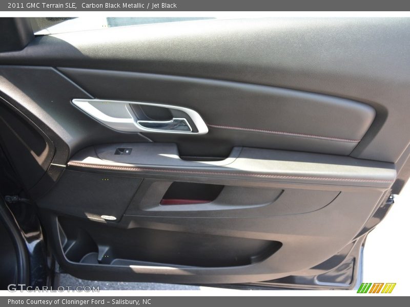 Carbon Black Metallic / Jet Black 2011 GMC Terrain SLE