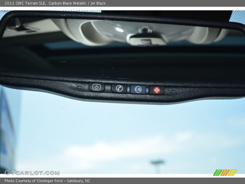 Carbon Black Metallic / Jet Black 2011 GMC Terrain SLE
