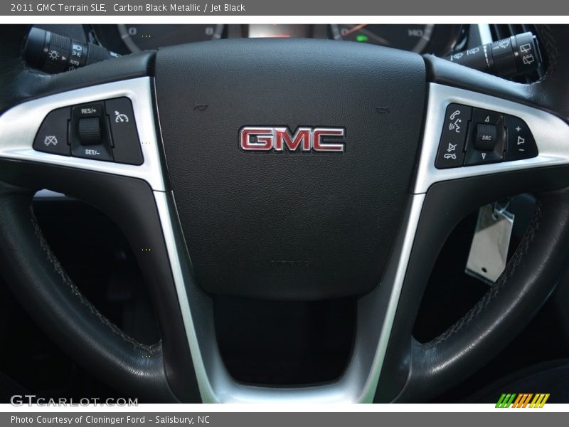 Carbon Black Metallic / Jet Black 2011 GMC Terrain SLE