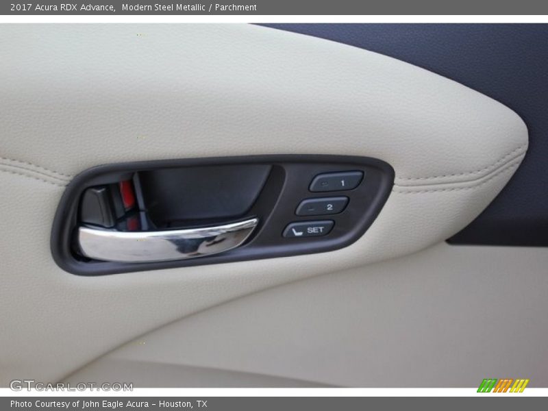 Modern Steel Metallic / Parchment 2017 Acura RDX Advance
