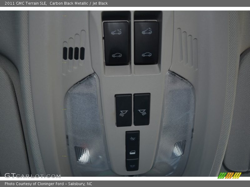Carbon Black Metallic / Jet Black 2011 GMC Terrain SLE