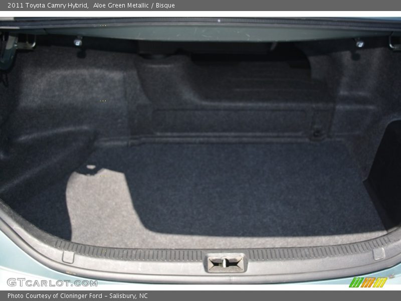 Aloe Green Metallic / Bisque 2011 Toyota Camry Hybrid