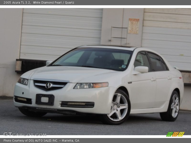 White Diamond Pearl / Quartz 2005 Acura TL 3.2