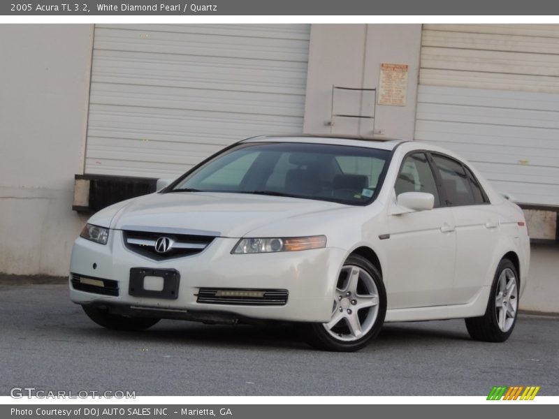 White Diamond Pearl / Quartz 2005 Acura TL 3.2