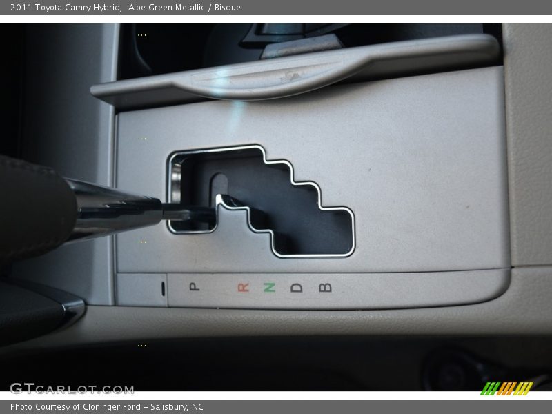 Aloe Green Metallic / Bisque 2011 Toyota Camry Hybrid