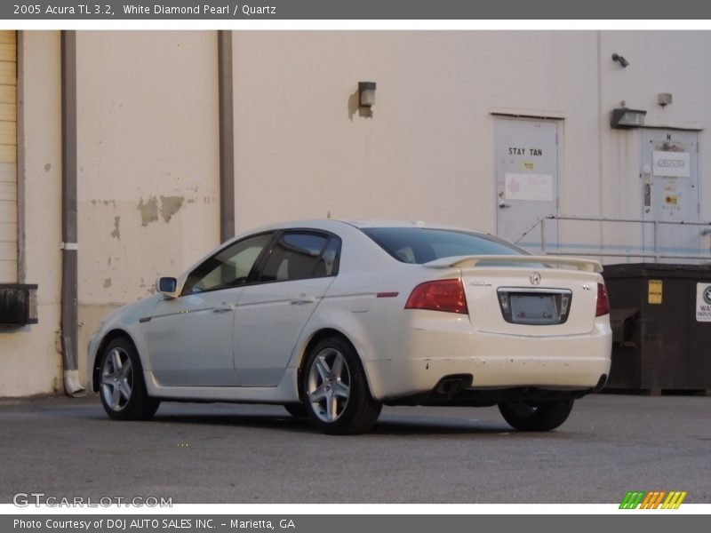 White Diamond Pearl / Quartz 2005 Acura TL 3.2