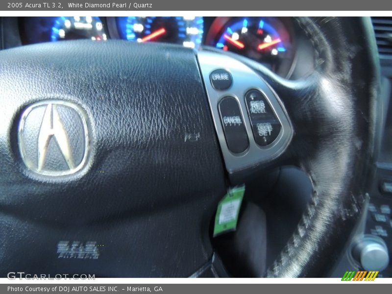 White Diamond Pearl / Quartz 2005 Acura TL 3.2