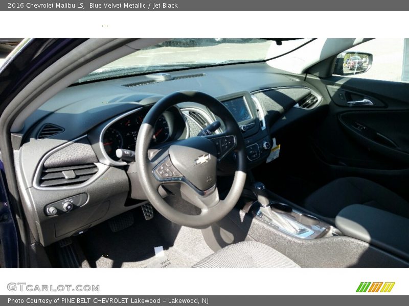 Blue Velvet Metallic / Jet Black 2016 Chevrolet Malibu LS