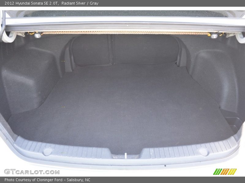 Radiant Silver / Gray 2012 Hyundai Sonata SE 2.0T