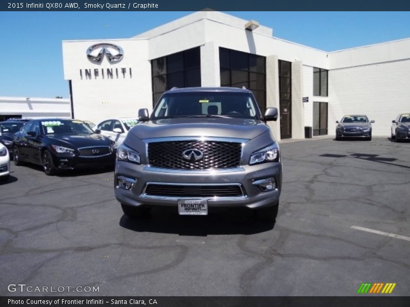 Smoky Quartz / Graphite 2015 Infiniti QX80 AWD