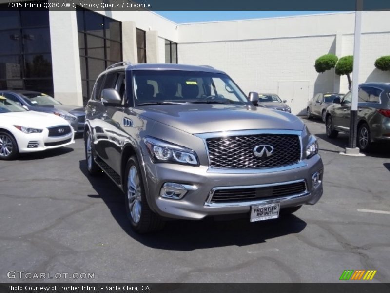 Smoky Quartz / Graphite 2015 Infiniti QX80 AWD