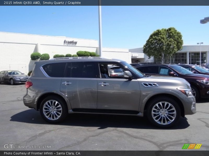 Smoky Quartz / Graphite 2015 Infiniti QX80 AWD