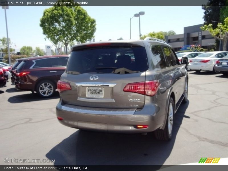 Smoky Quartz / Graphite 2015 Infiniti QX80 AWD