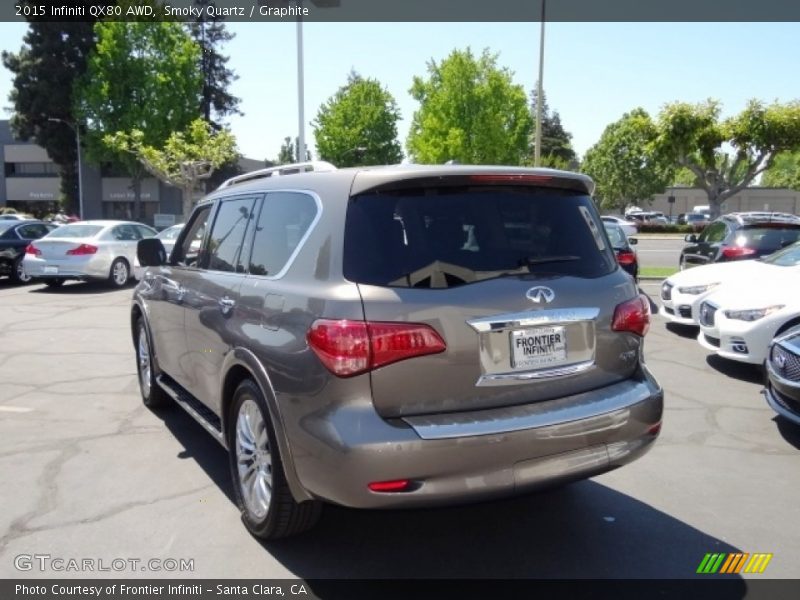 Smoky Quartz / Graphite 2015 Infiniti QX80 AWD