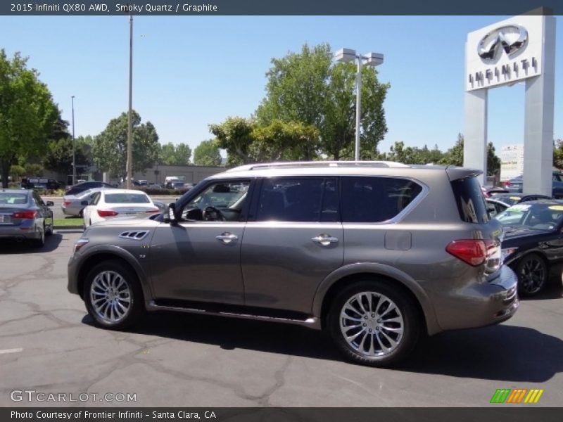 Smoky Quartz / Graphite 2015 Infiniti QX80 AWD