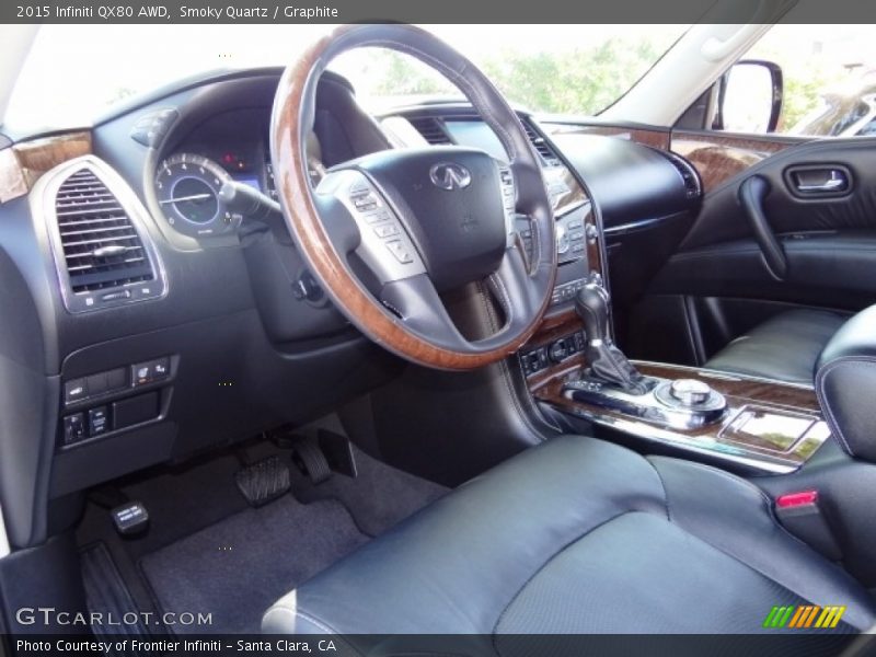Smoky Quartz / Graphite 2015 Infiniti QX80 AWD