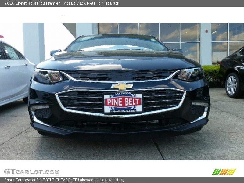 Mosaic Black Metallic / Jet Black 2016 Chevrolet Malibu Premier