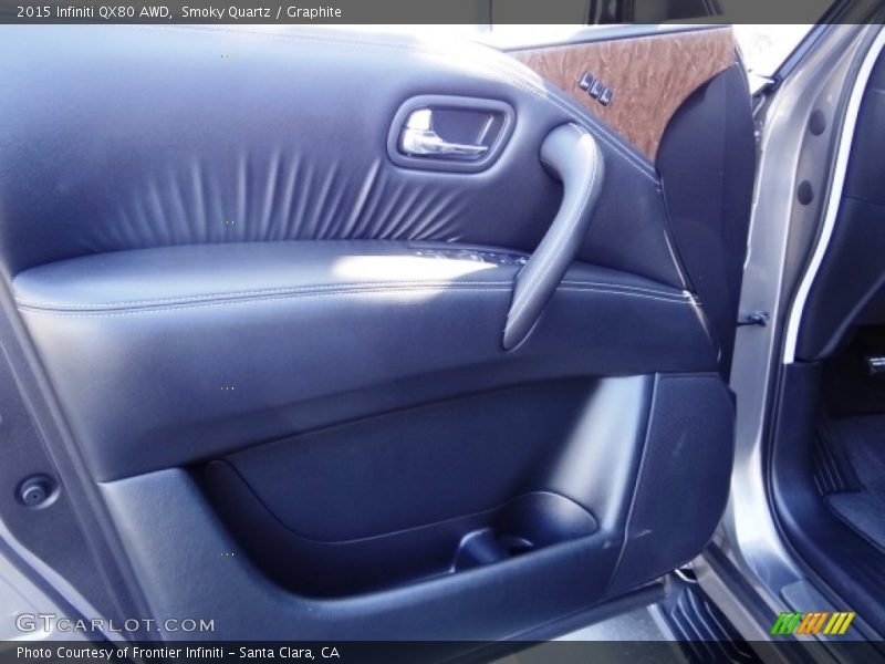 Smoky Quartz / Graphite 2015 Infiniti QX80 AWD