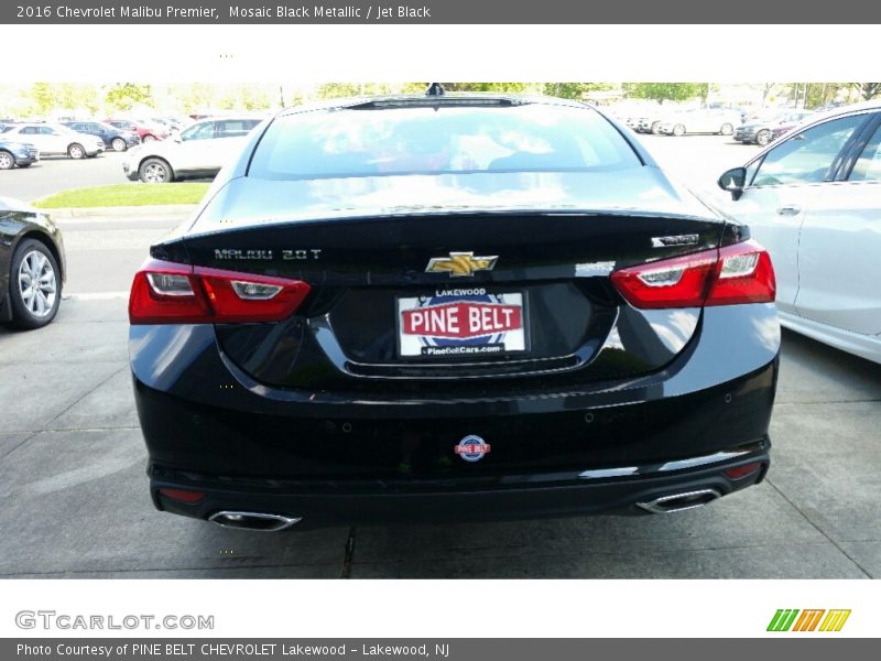 Mosaic Black Metallic / Jet Black 2016 Chevrolet Malibu Premier