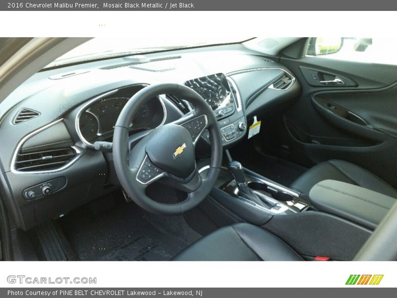 Mosaic Black Metallic / Jet Black 2016 Chevrolet Malibu Premier