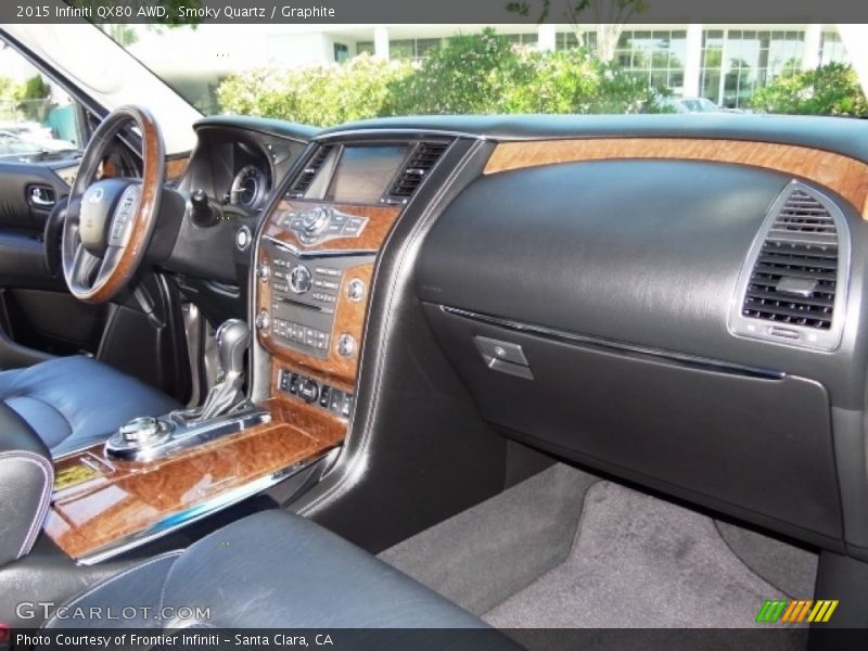 Smoky Quartz / Graphite 2015 Infiniti QX80 AWD
