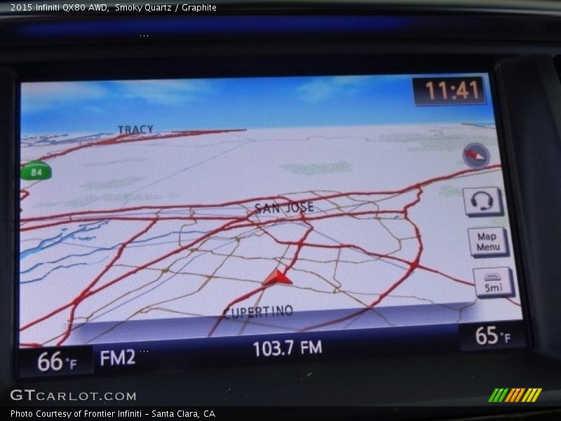 Smoky Quartz / Graphite 2015 Infiniti QX80 AWD