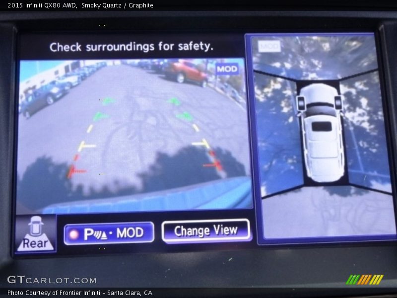 Smoky Quartz / Graphite 2015 Infiniti QX80 AWD