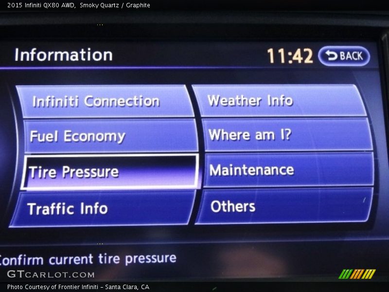 Smoky Quartz / Graphite 2015 Infiniti QX80 AWD