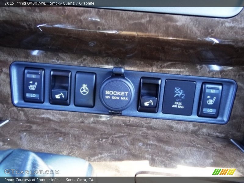 Smoky Quartz / Graphite 2015 Infiniti QX80 AWD
