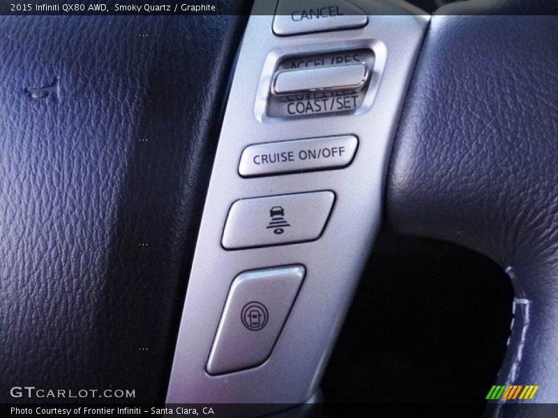 Smoky Quartz / Graphite 2015 Infiniti QX80 AWD