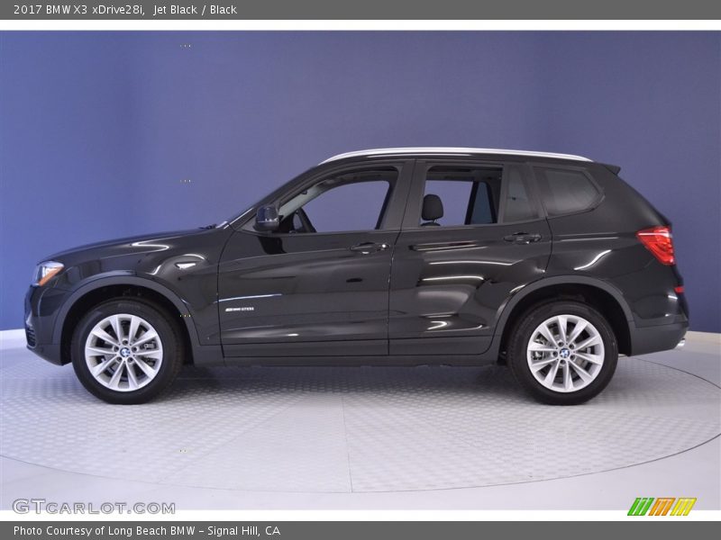 Jet Black / Black 2017 BMW X3 xDrive28i