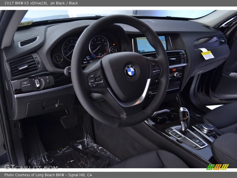 Jet Black / Black 2017 BMW X3 xDrive28i