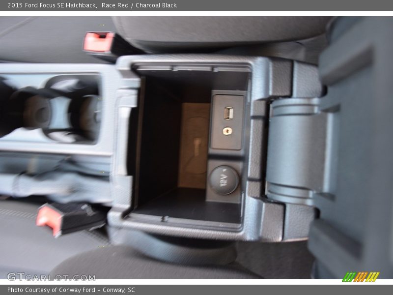 Race Red / Charcoal Black 2015 Ford Focus SE Hatchback